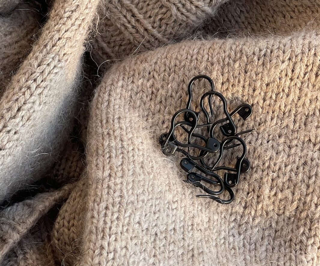 Plastik-markør-pakke (sort)