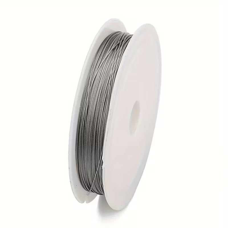Smykke-wire, metallic 0,38mm ca. 28meter