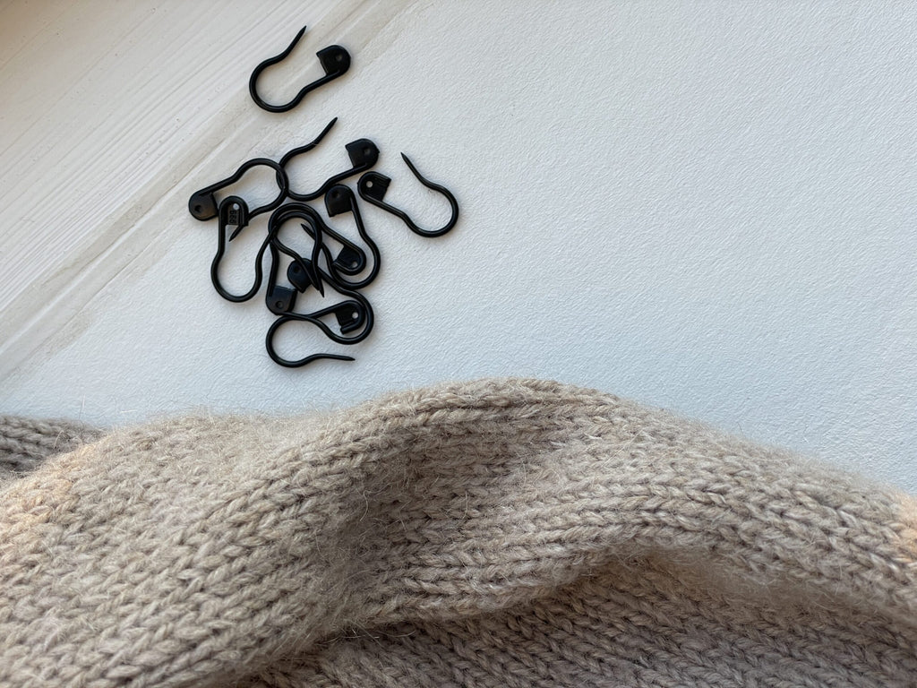 Plastik-markør-pakke (sort)