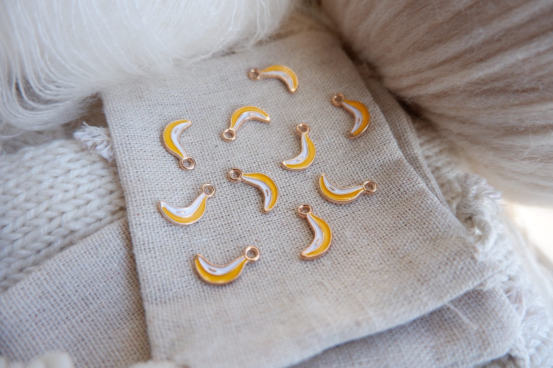 Banan-markør (lille - metal)