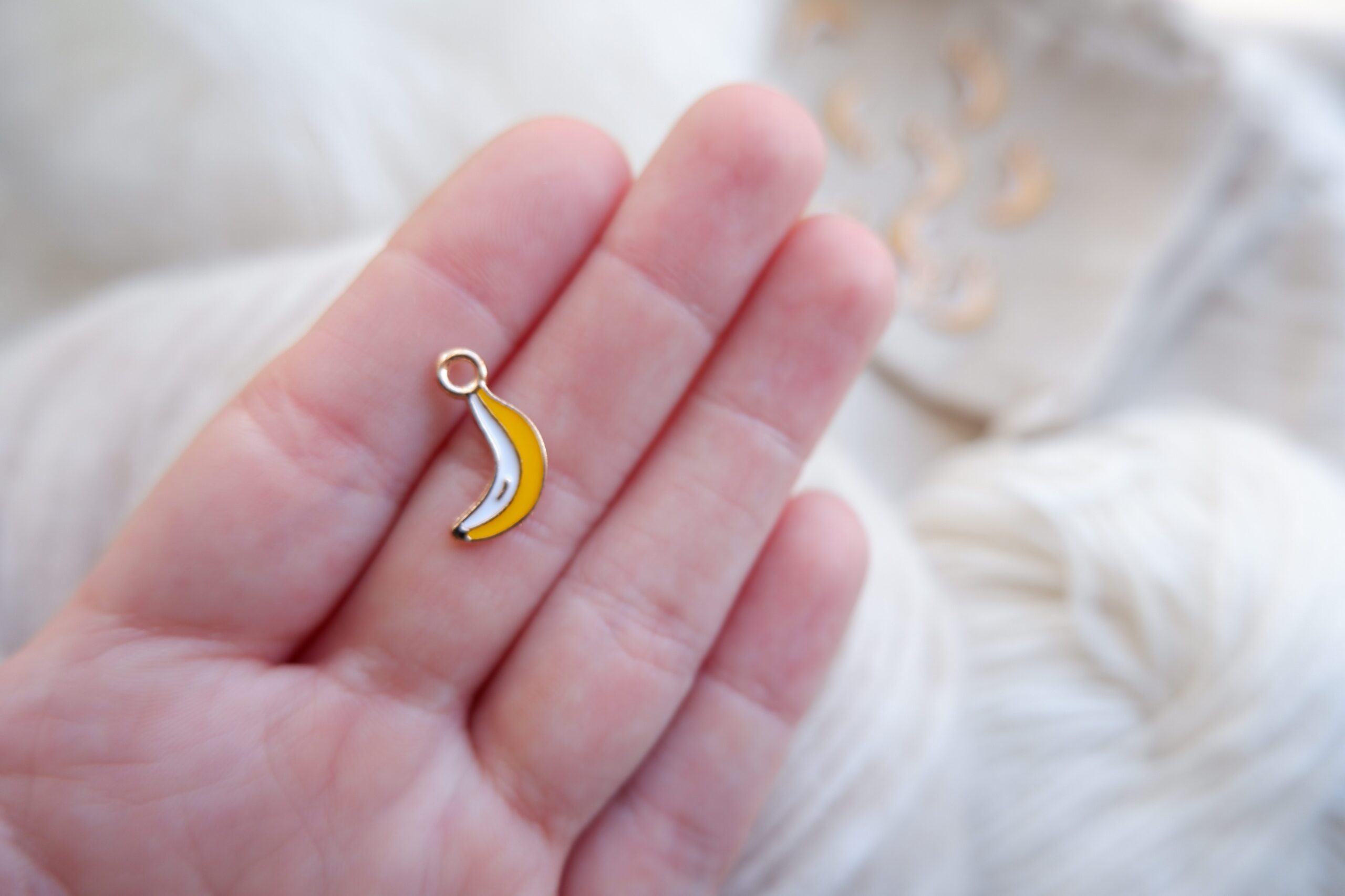 Banan-markør (lille - metal)