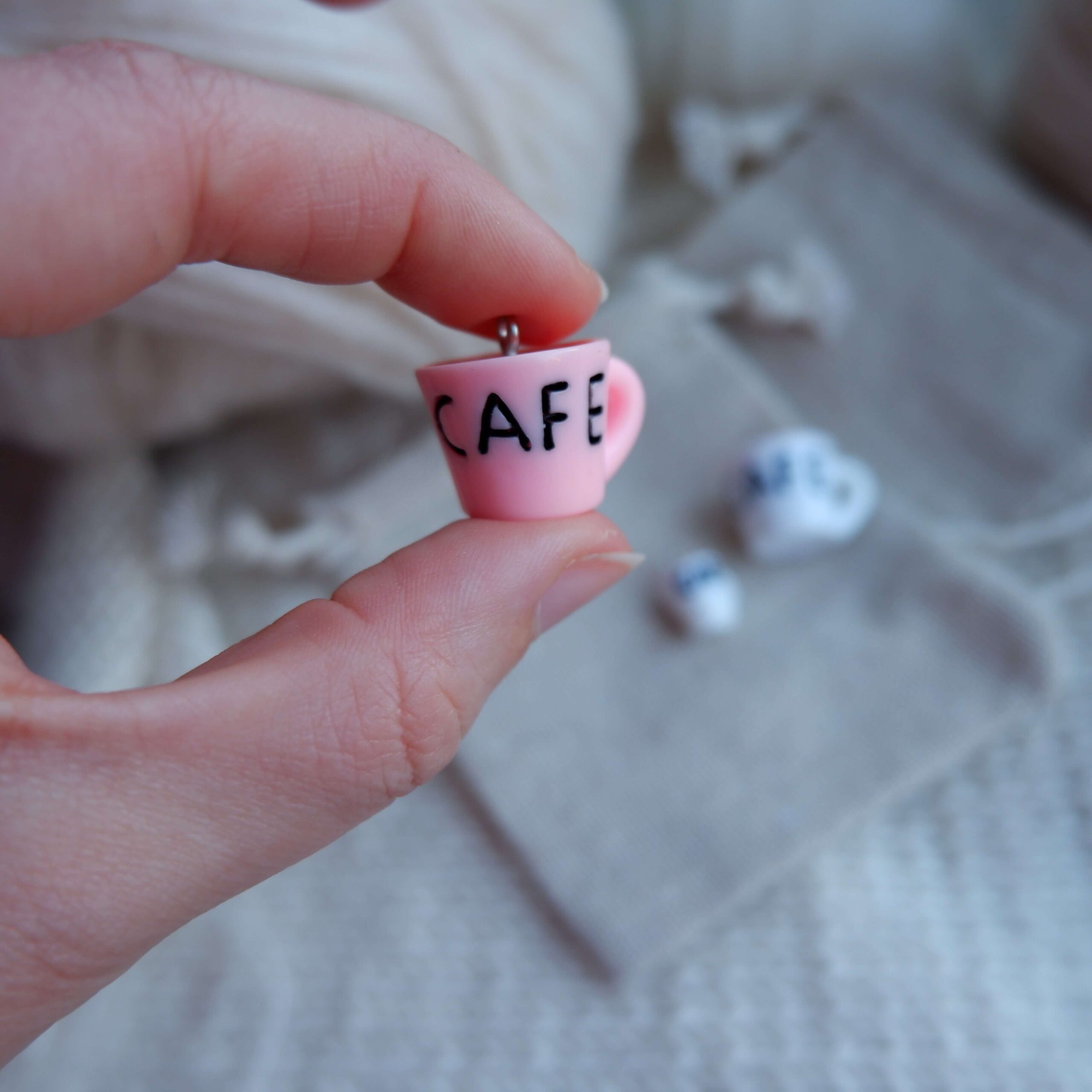 Cafelatte-markør (lyserød)