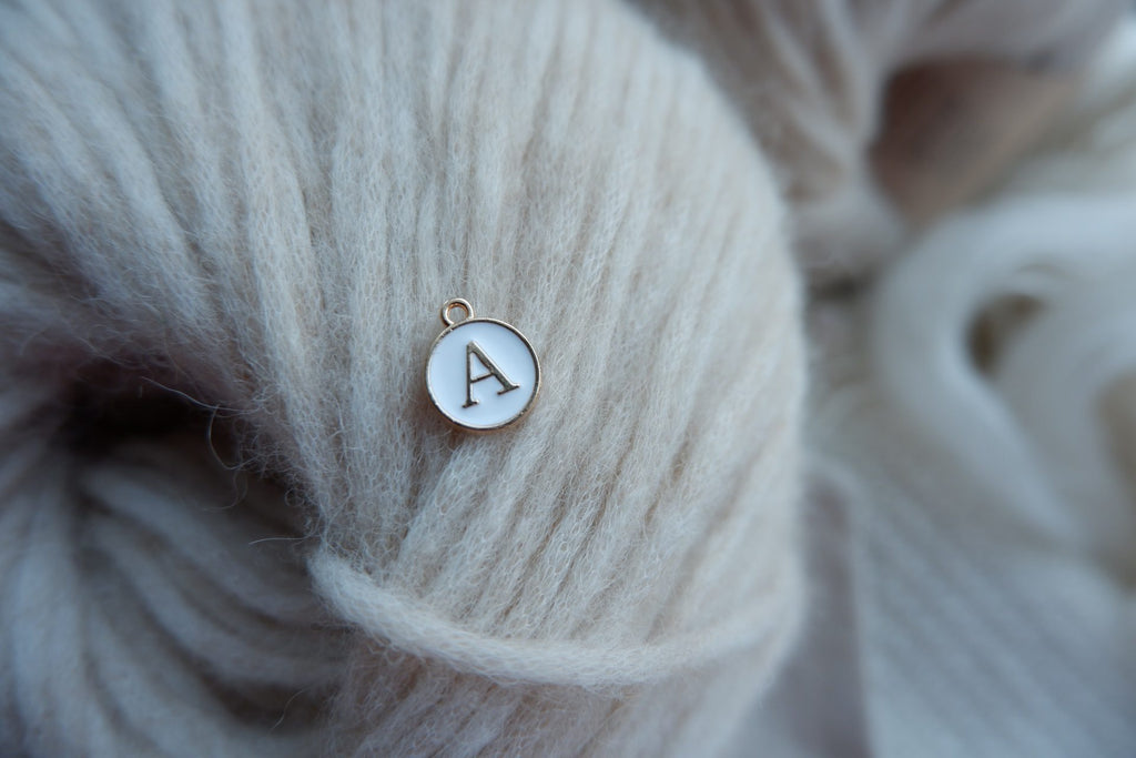 "A"-bogstav-markør (hvid)