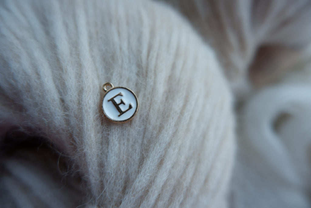 "E"-bogstav-markør (hvid)