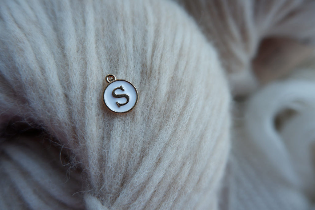 "S"-bogstav-markør (hvid)