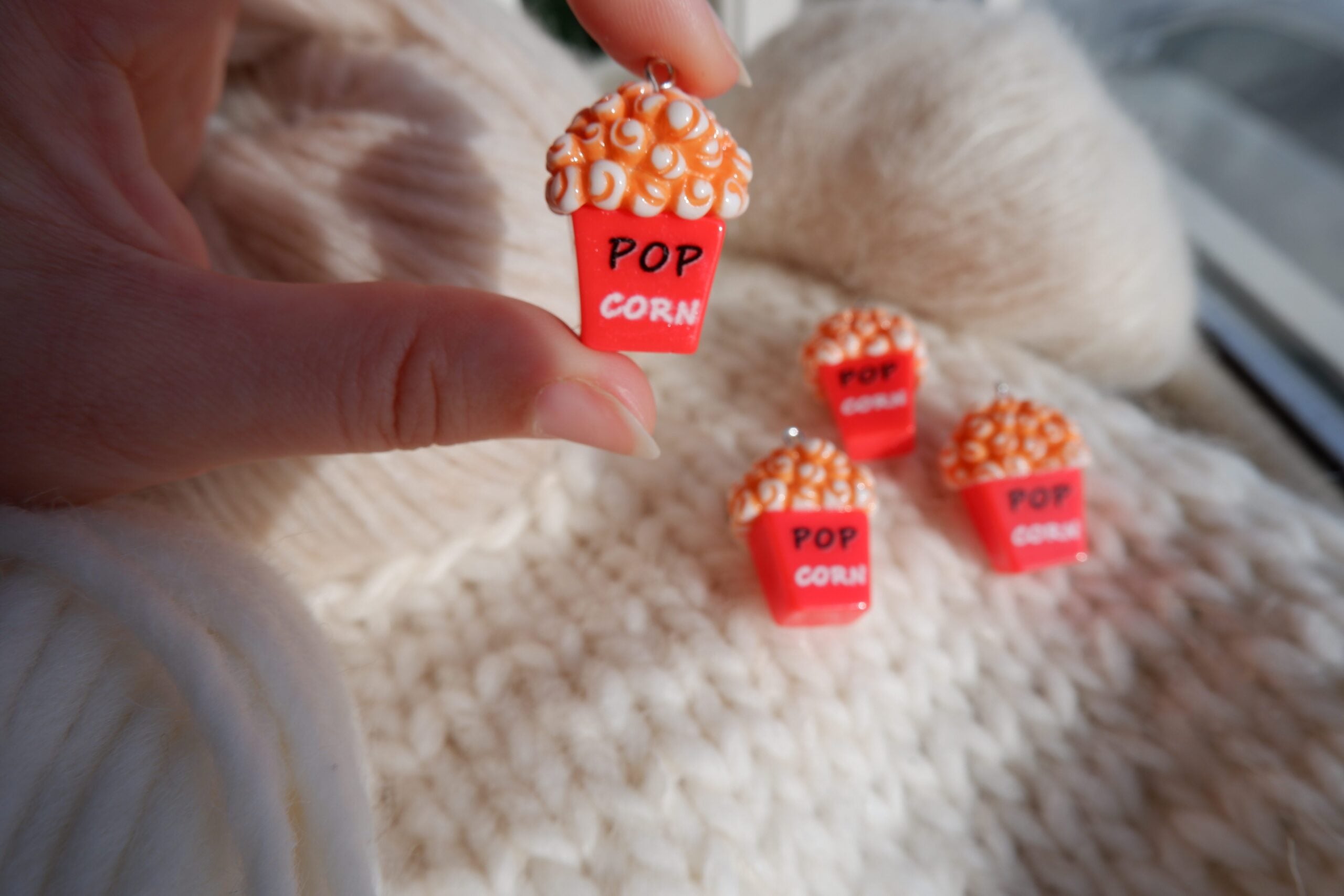 Popcorn-markør (stor)