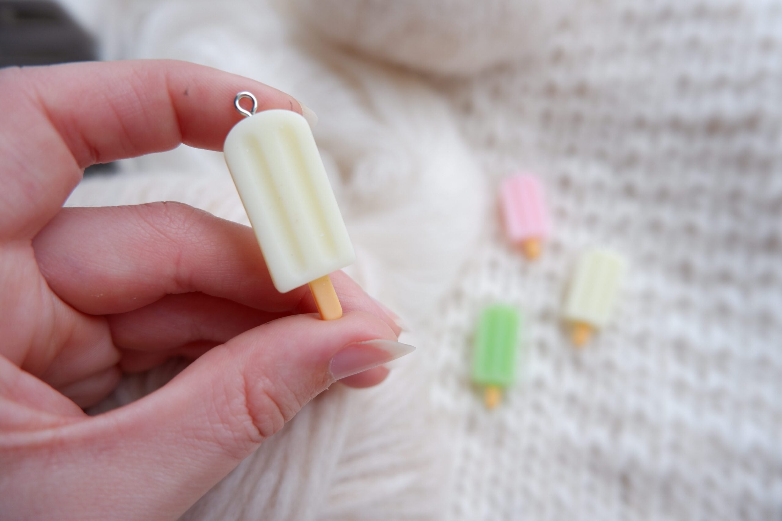 Popsicle-markør (gul)