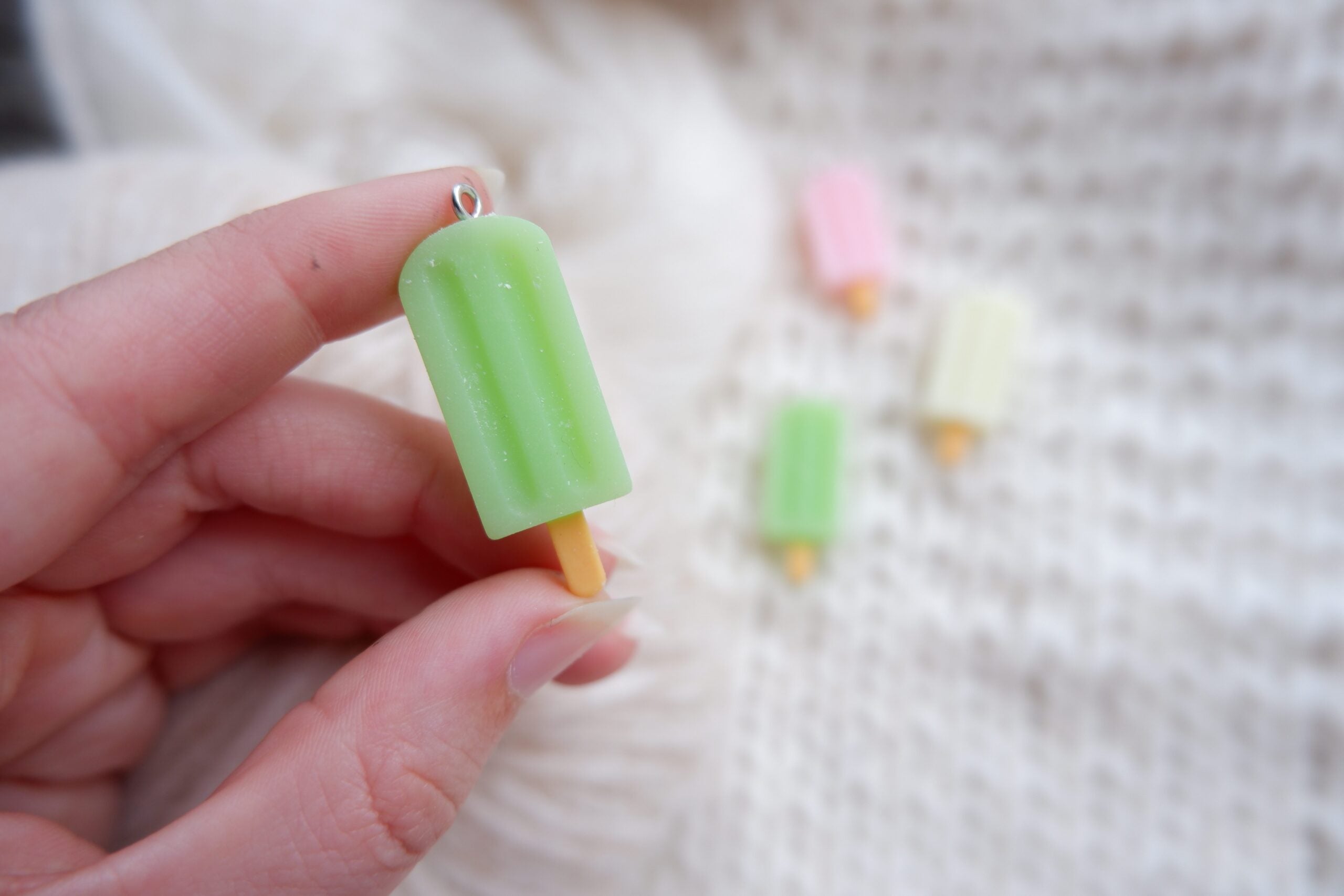 Popsicle-markør (grøn)