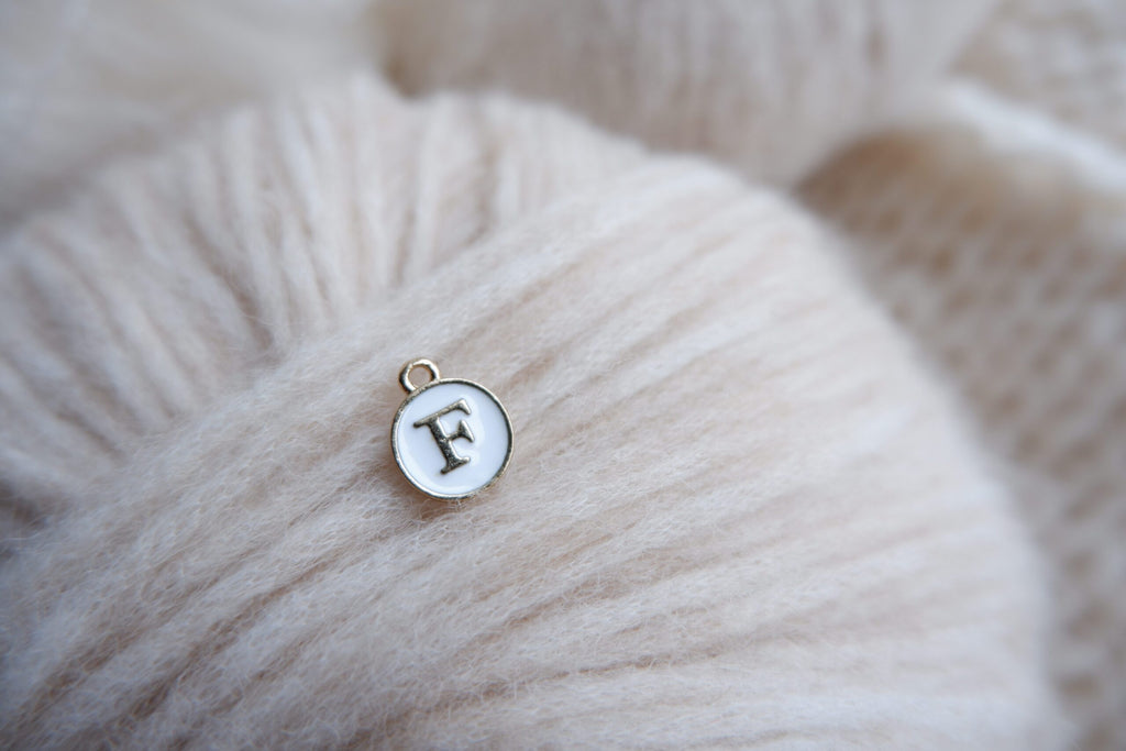 "F"-bogstav-markør (hvid)