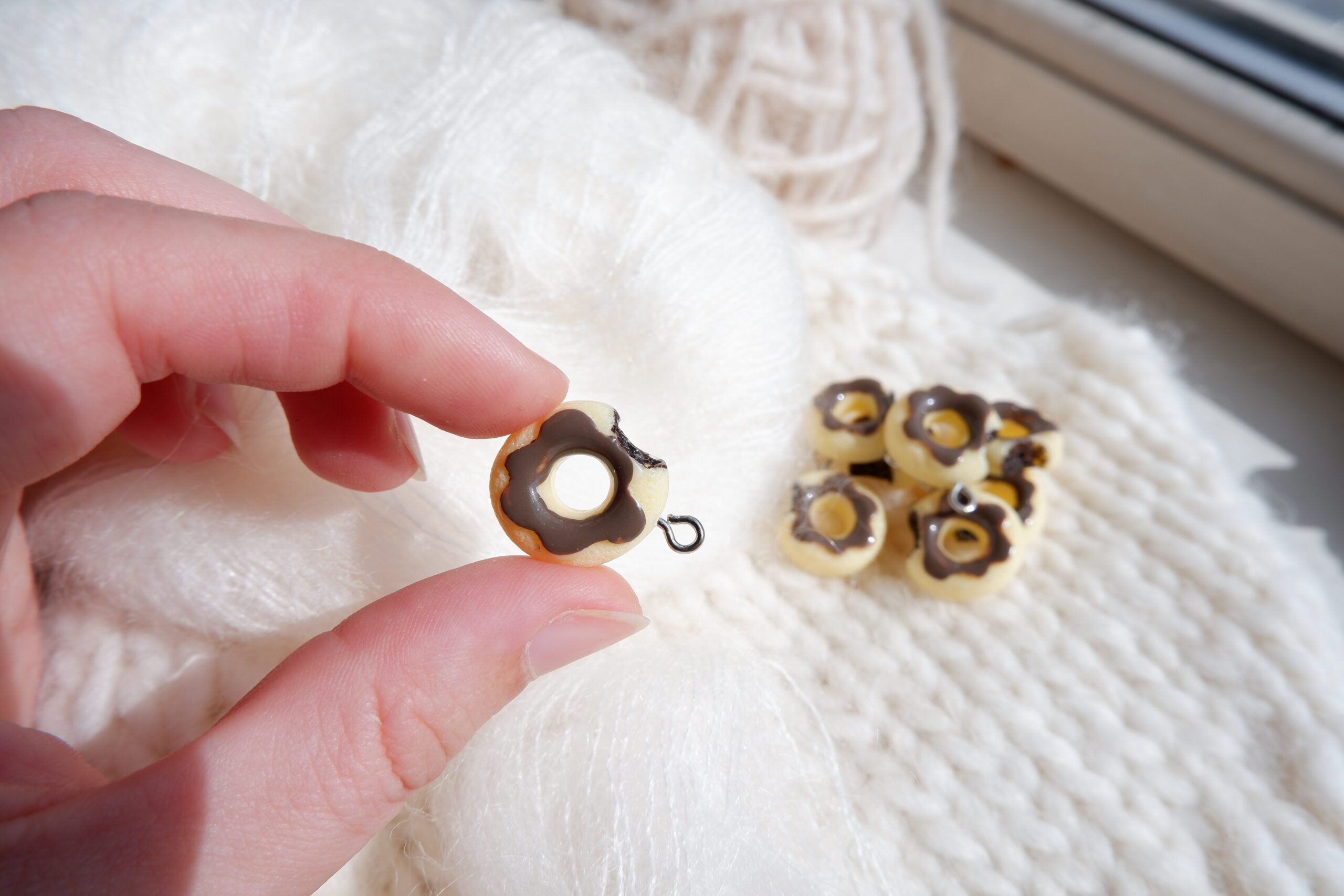 Donut-markør (vanilje)