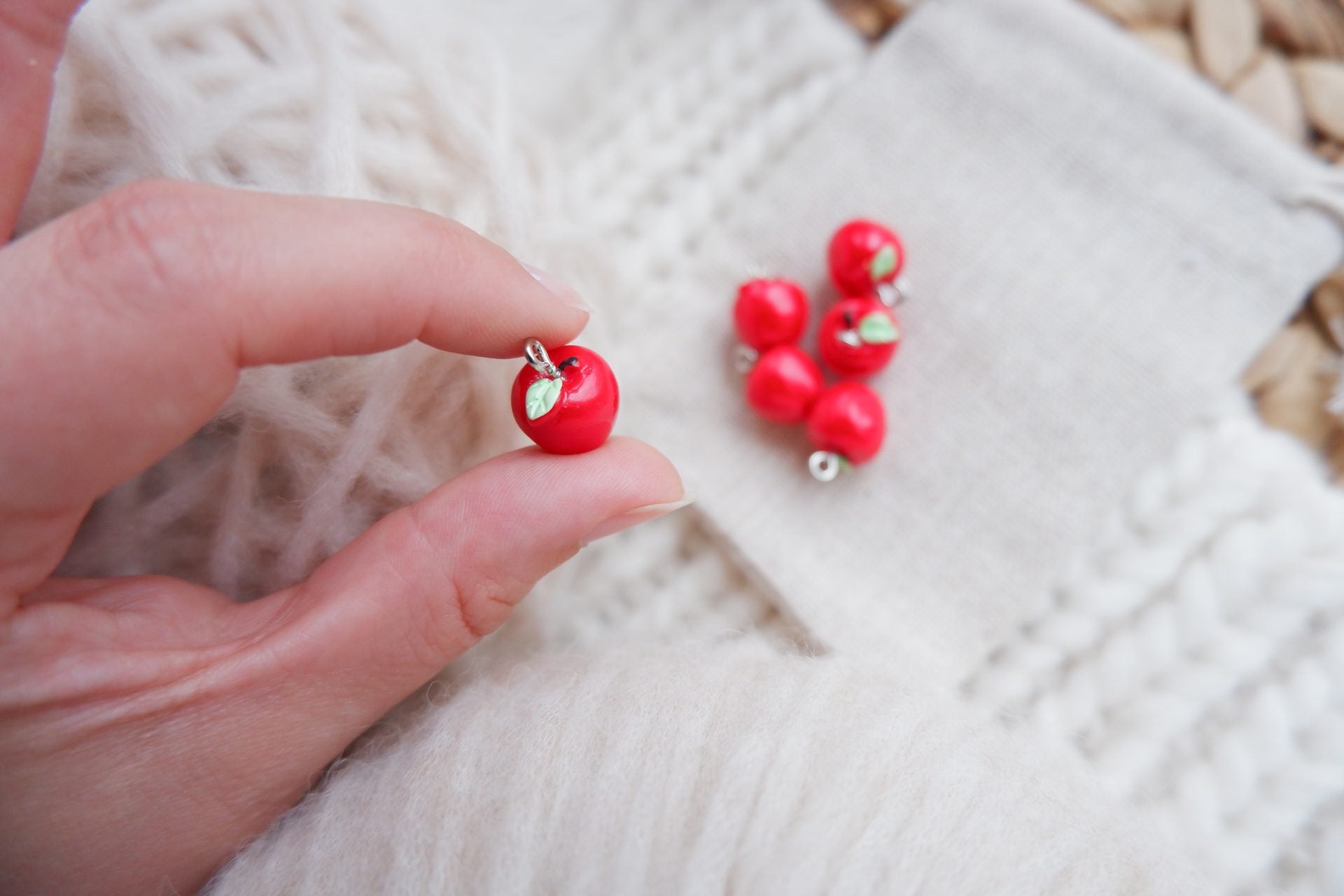 Æble-markør (rød)