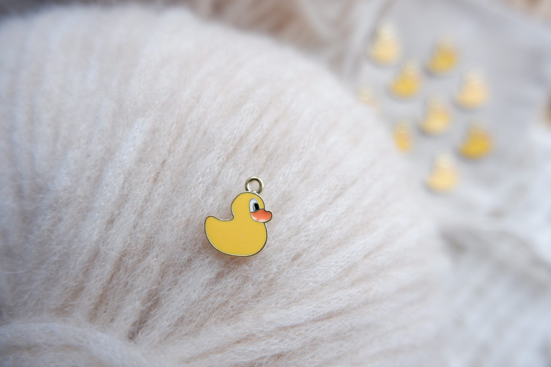 Badeand-markør (metal)