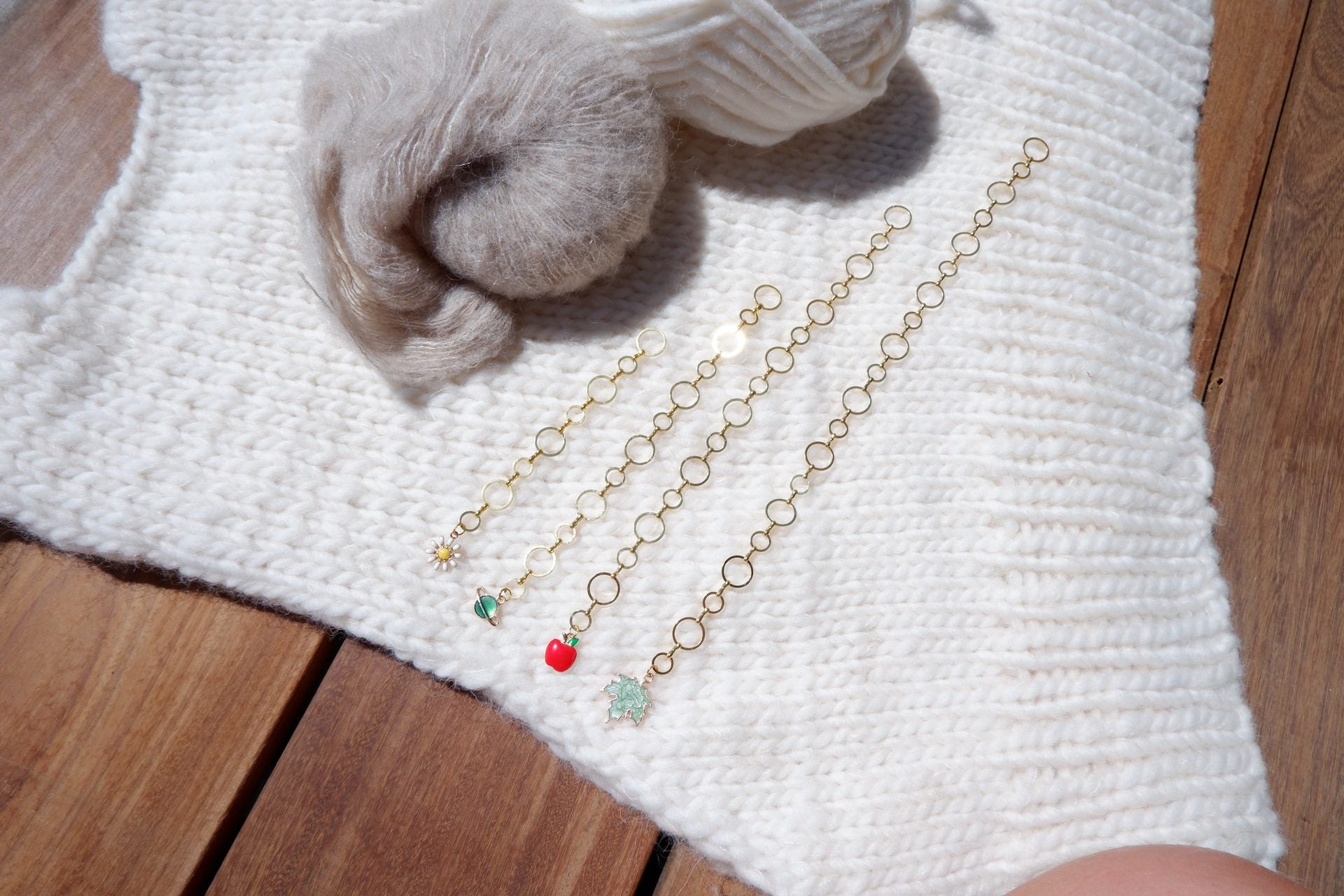 Guld-strikkefisk (sæt m. 4 stk)