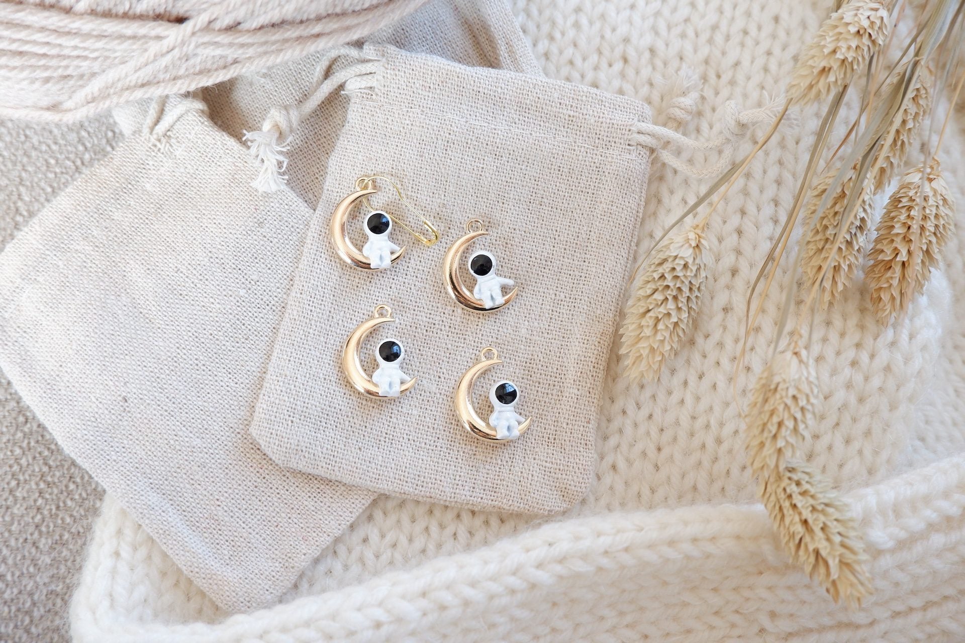 Astronaut-markør (metal)