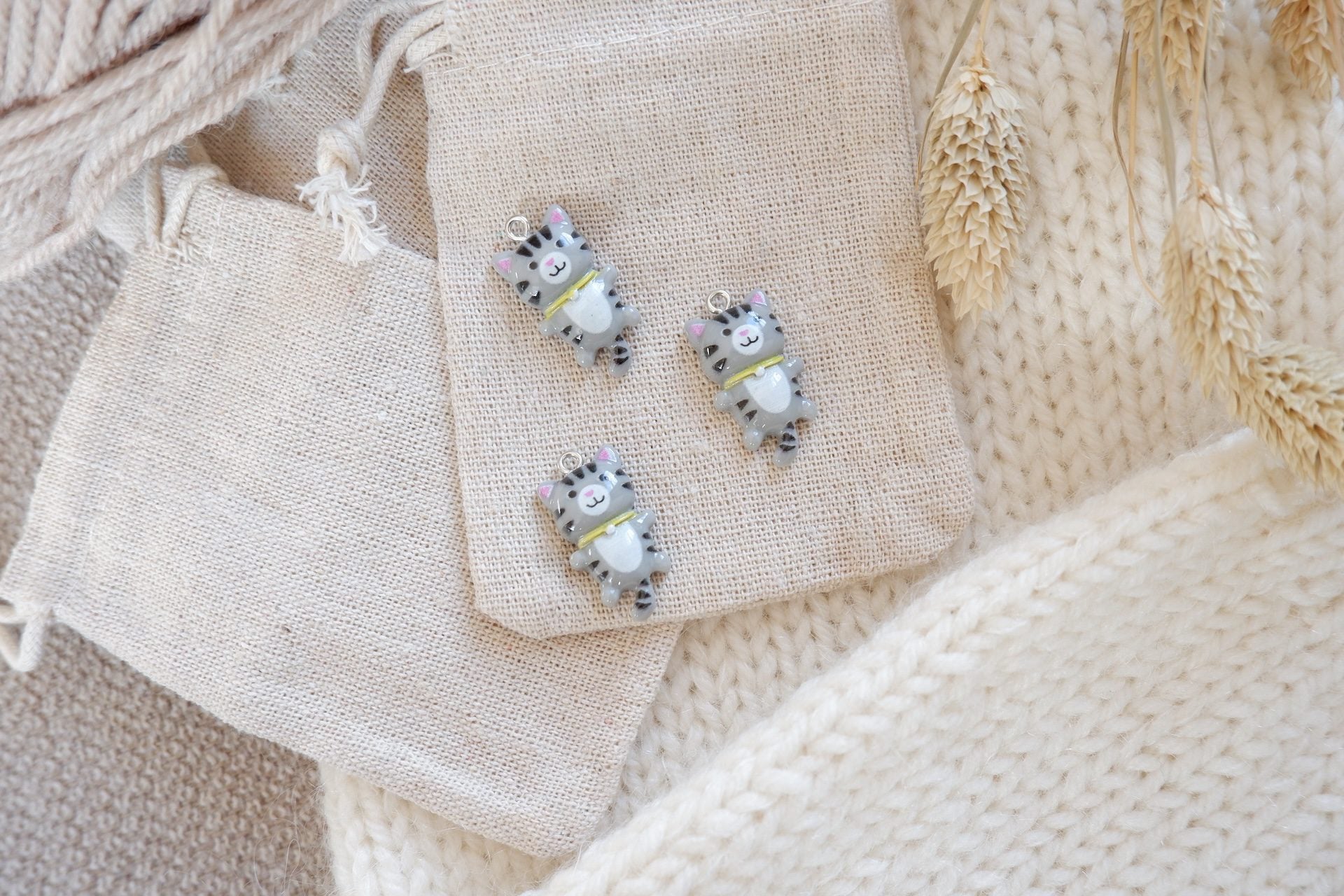 Katte-markør (grå)