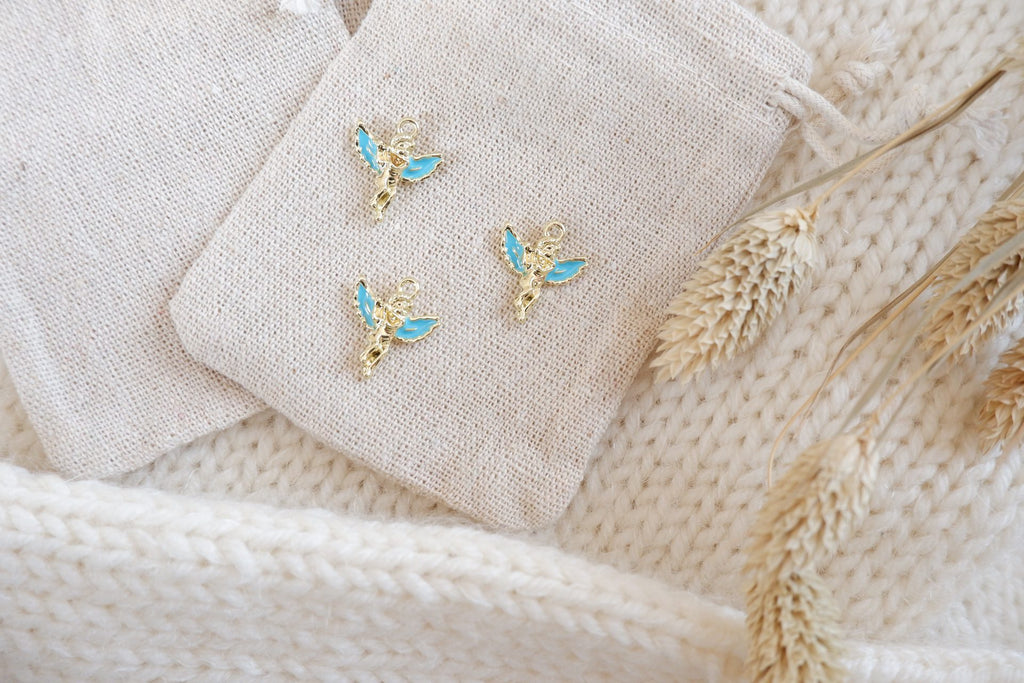 Engle-markør (blå - metal)