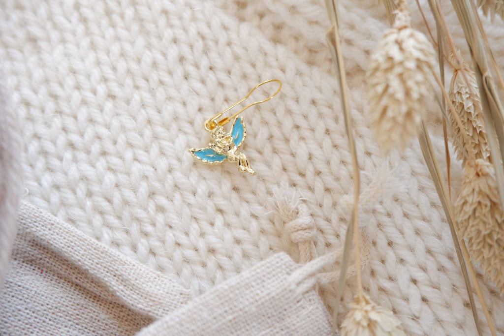 Engle-markør (blå - metal)