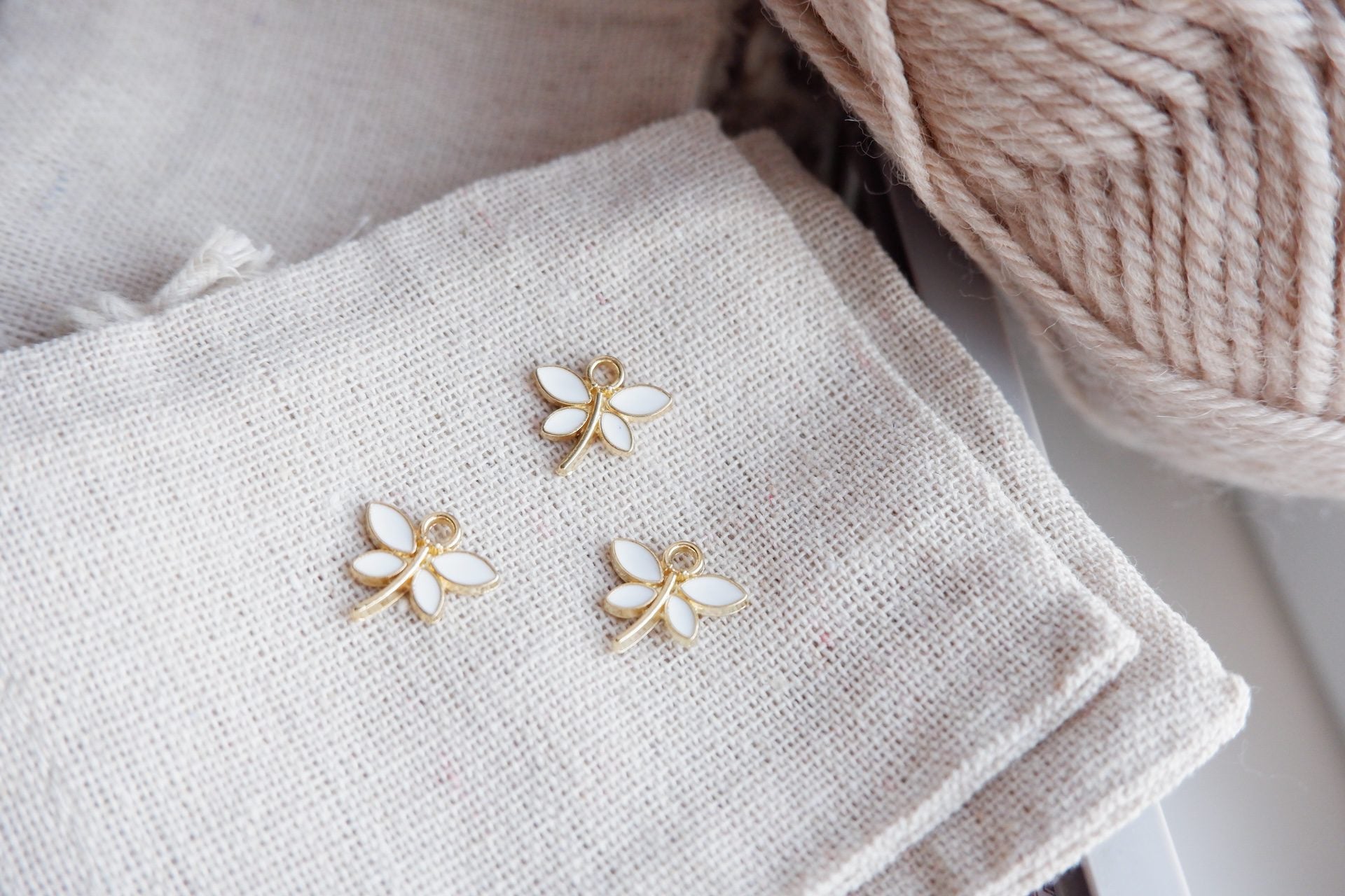 Guldsmed-markør (hvid - metal)