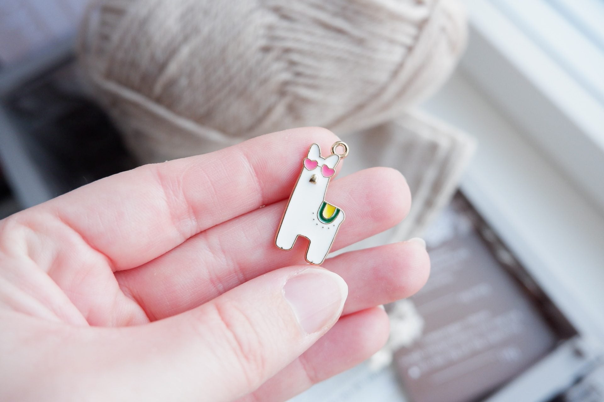 Alpakka-markør (metal)