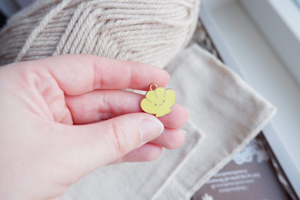 Glad-musling-markør (metal)