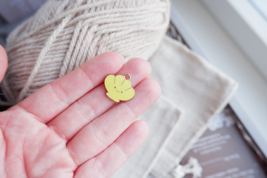 Glad-musling-markør (metal)