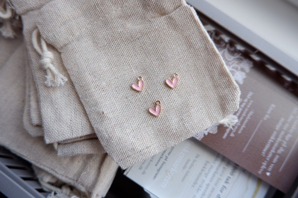 Mini-hjerte-markør (metal)