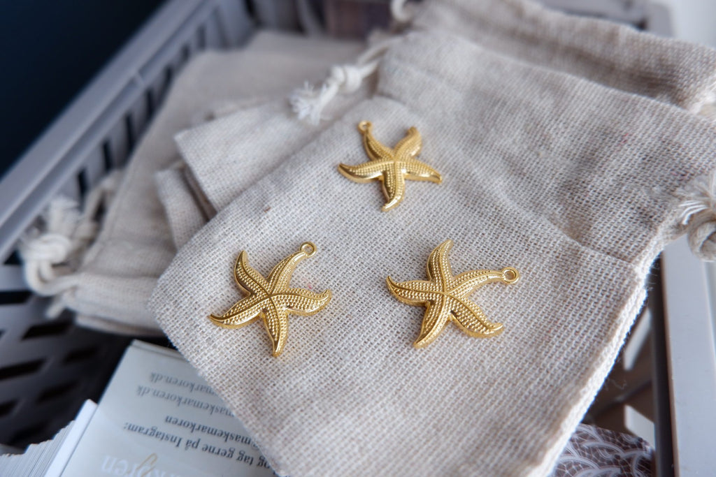 Søstjerne-markør (stor - metal)