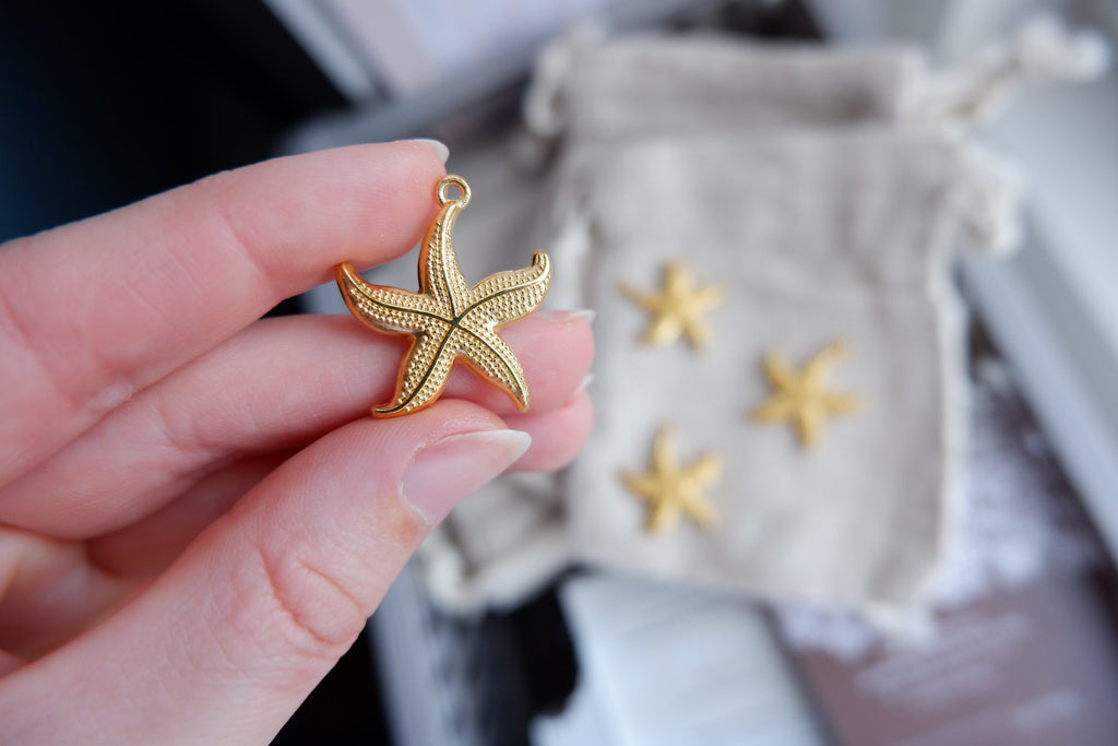 Søstjerne-markør (stor - metal)