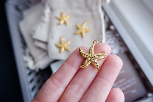 Søstjerne-markør (stor - metal)