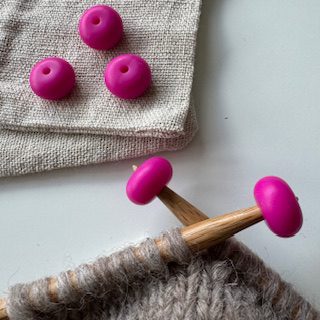 Maskestopper - Oval, pink