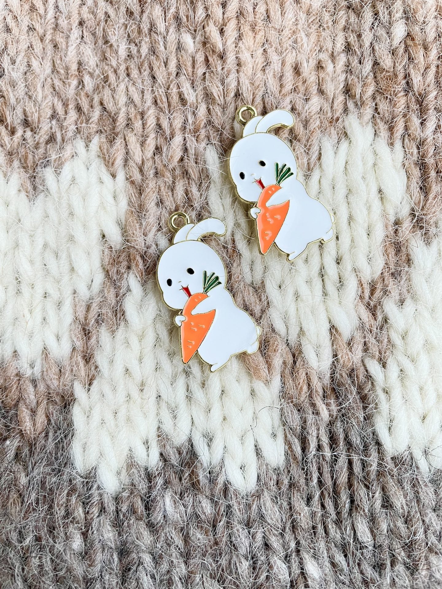 Kanin-markør (stor - metal)