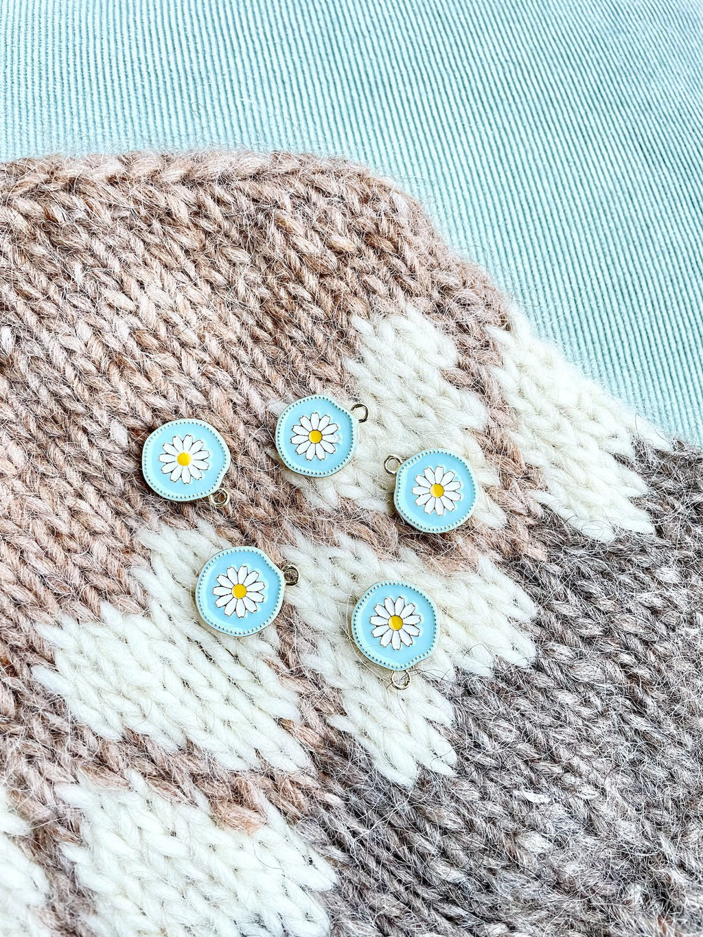 Medaljon-markør (daisy - metal)