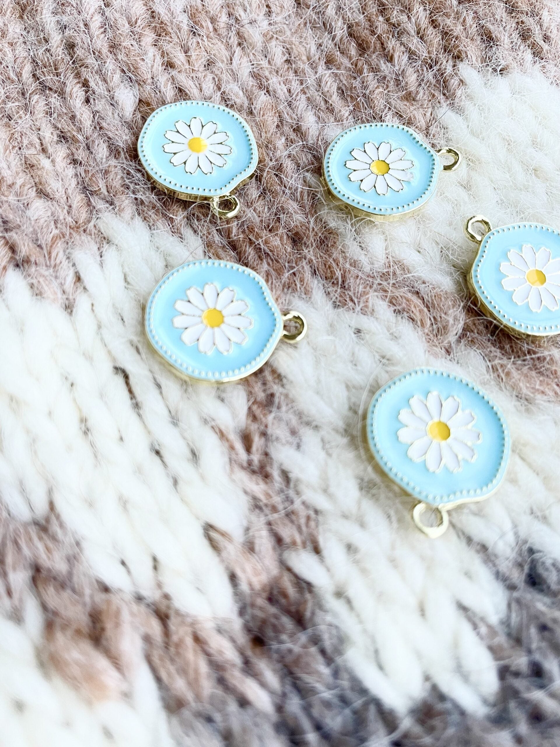 Medaljon-markør (daisy - metal)