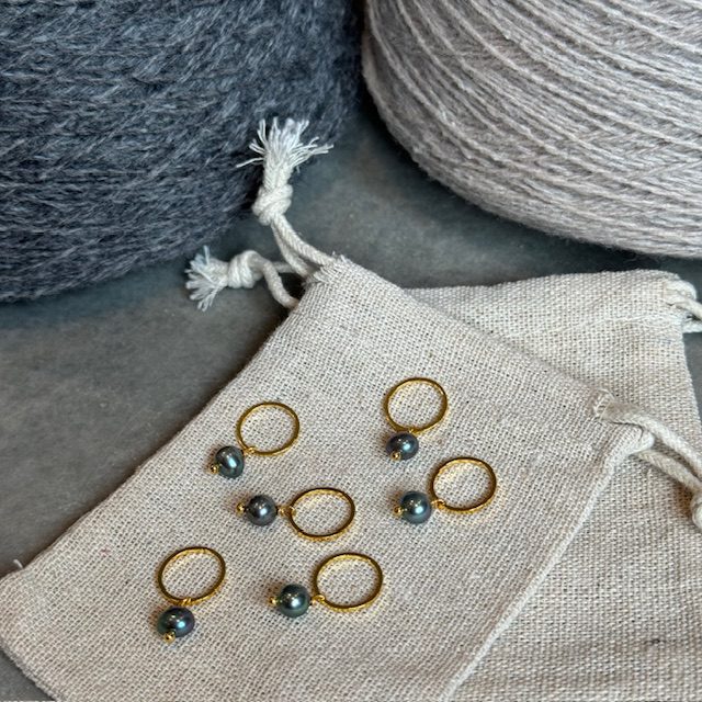 Ferskvandsperle-markør (Grønblå-guld)