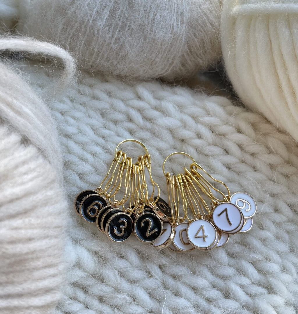 Omgangstællersæt (sort)