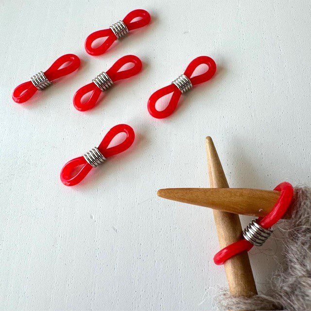 Maske-elastikker - Rød