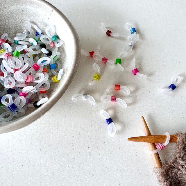 Maske-elastikker - Assorteret (5 stk)