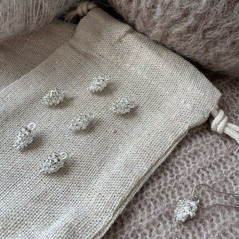 Kogle-markør (sølv-metal)