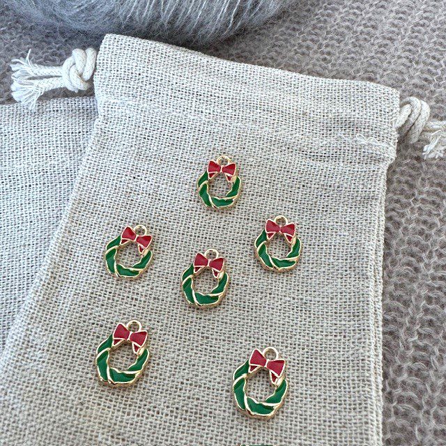 Julekrans-markør (metal)