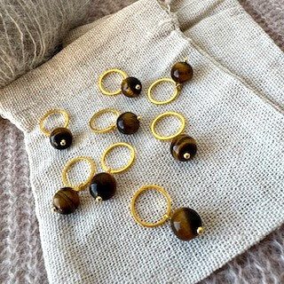 Perle-markør (Tigerøje, brun)