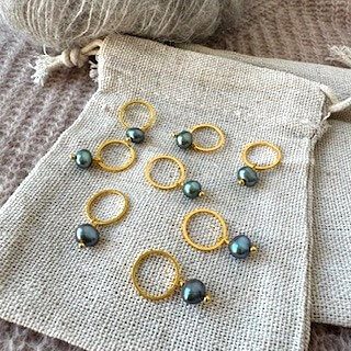 Ferskvandsperle-markør (Grønblå-guld)