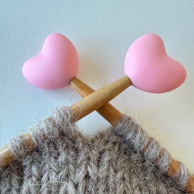 Maskestopper - Hjerte, Pink