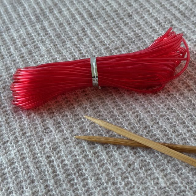 Maskewire 10 meter (rød)