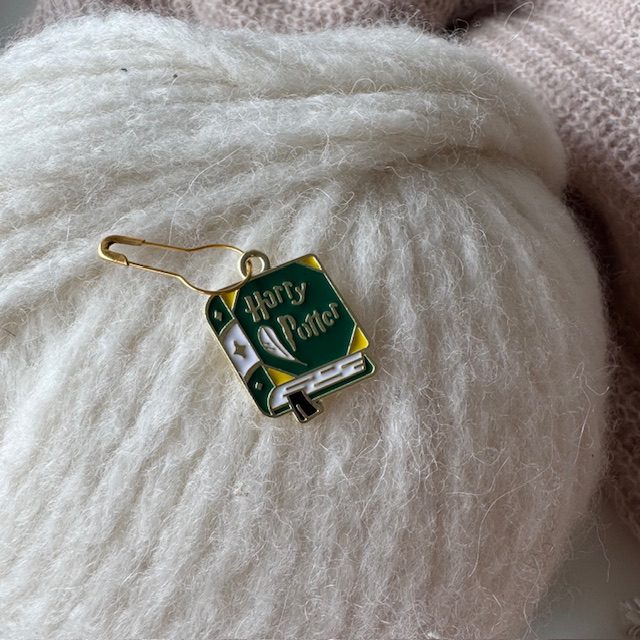 Grøn Harry Potter bog-markør (Slytherin)