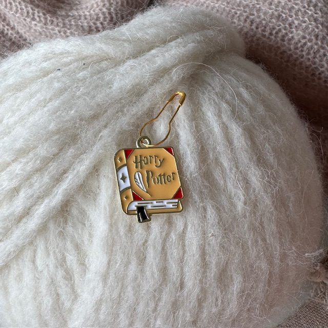 Gul Harry Potter bog-markør (Hufflepuff)