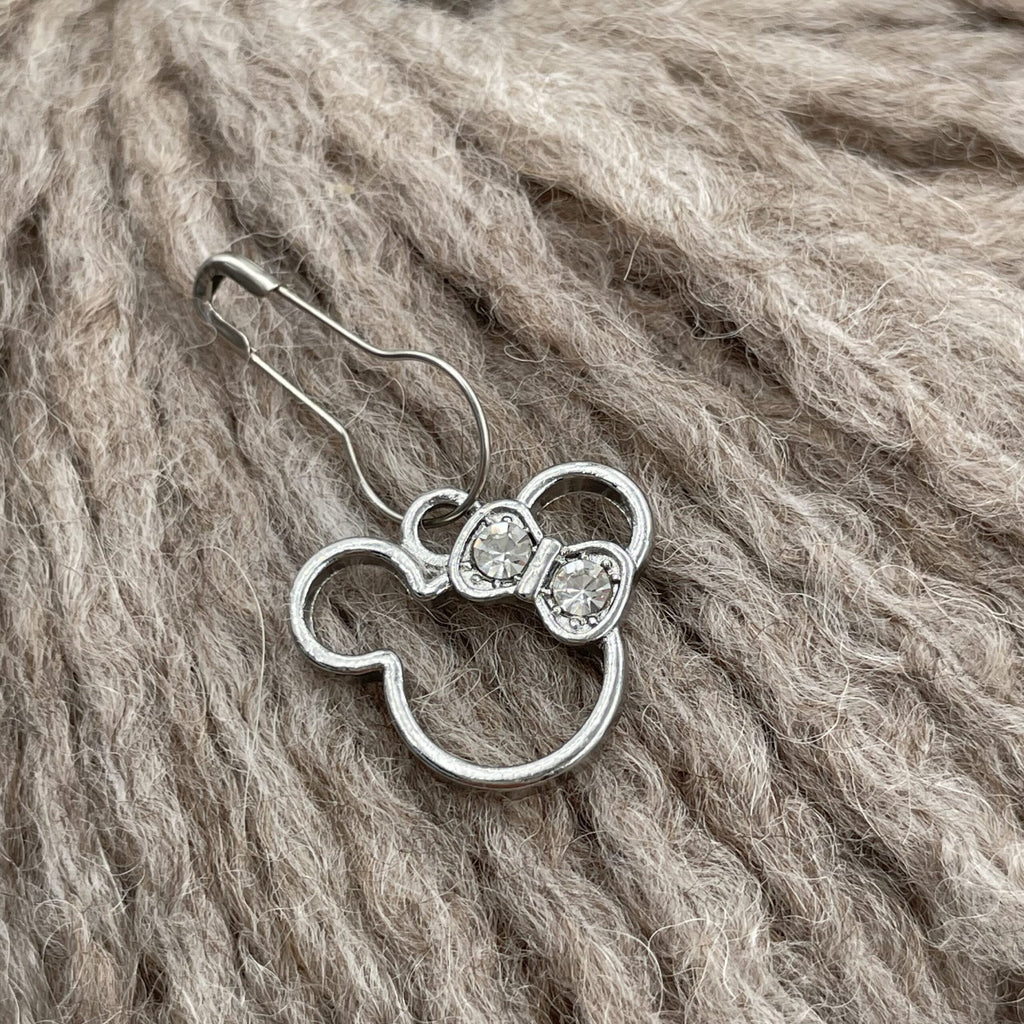 Minnie-markør (sølv-metal)