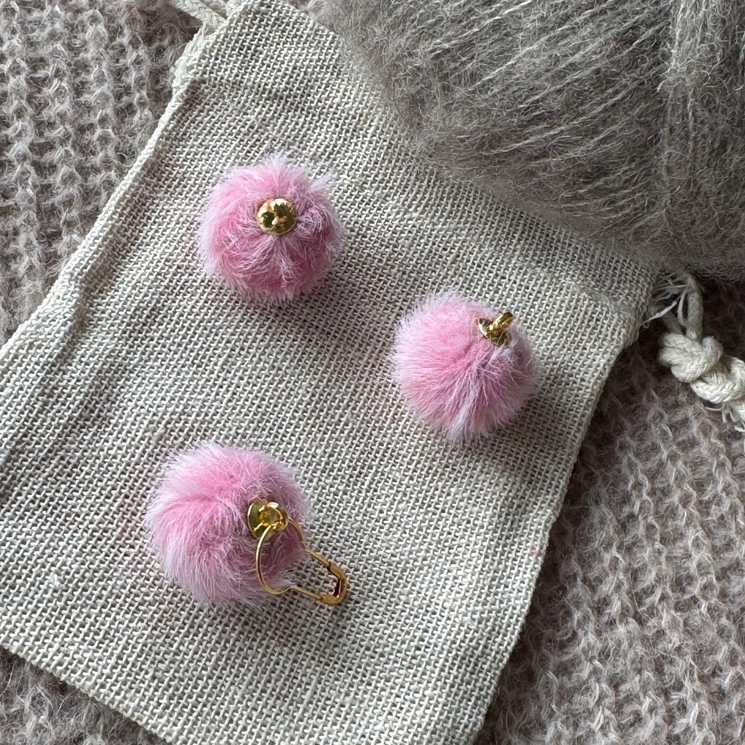 Pompon-markør (lyserød)