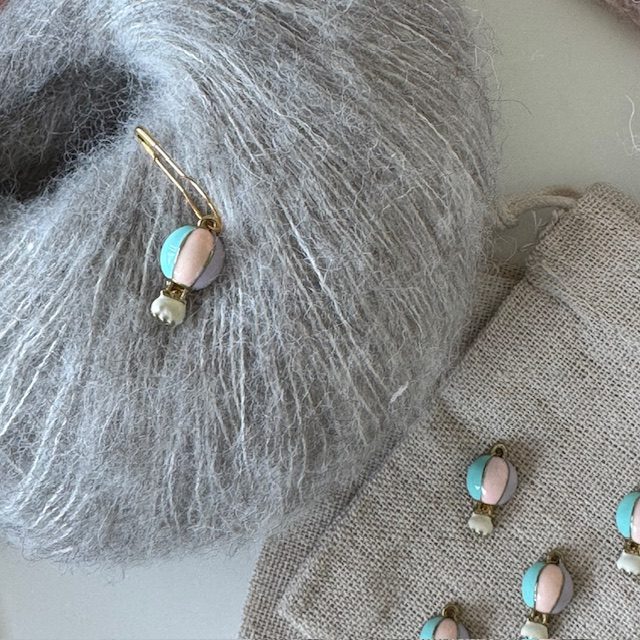 Luftballon-markør, Pastel (metal)