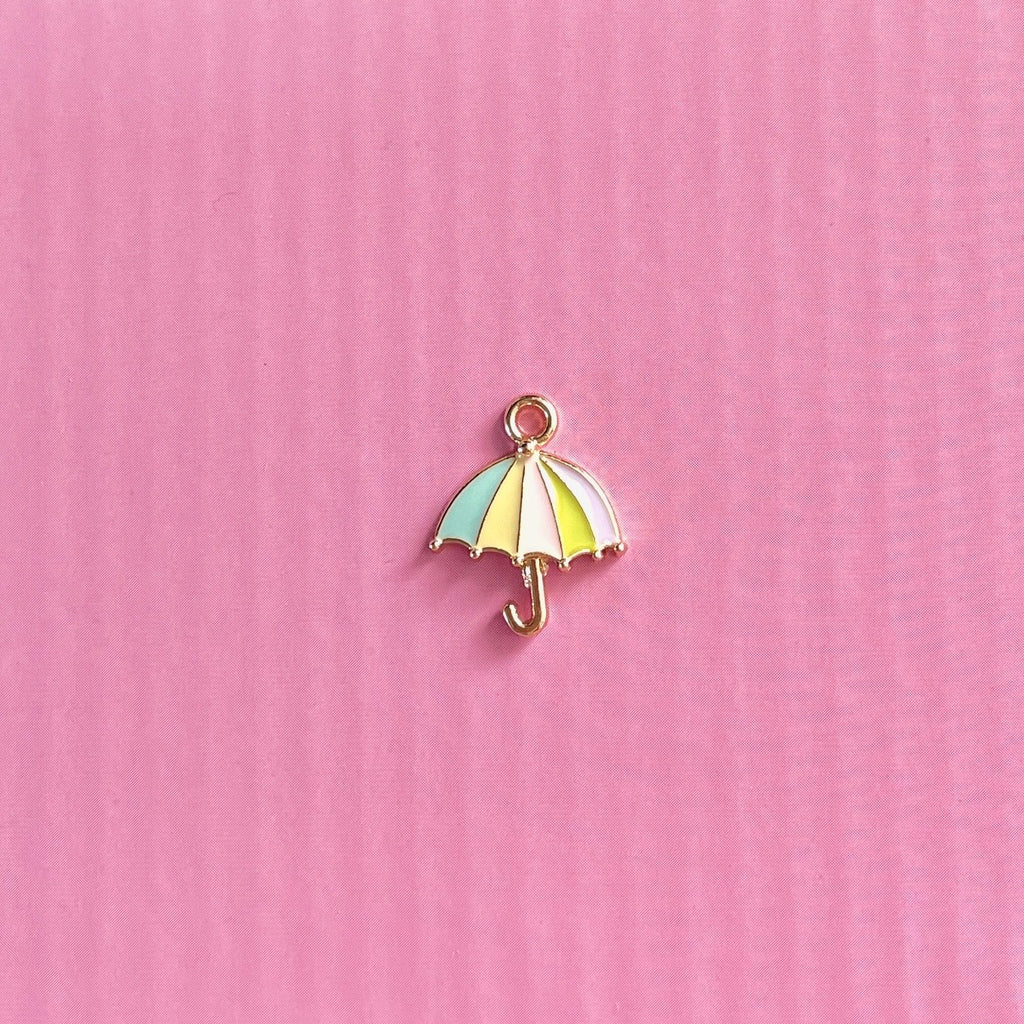 Paraply-markør (pastel - metal)