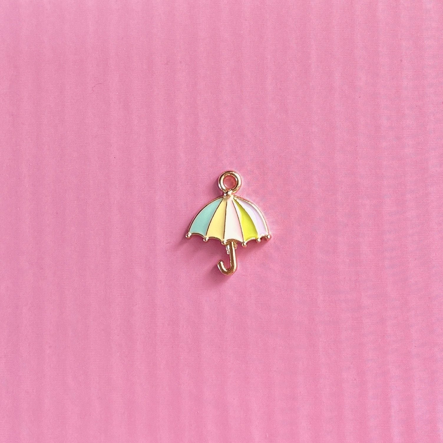 Paraply-markør (pastel - metal)